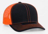 Pro-Model shape Cotton/poly-twill front panels Trucker mesh back