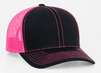 Pro-Model shape Cotton/poly-twill front panels Trucker mesh back