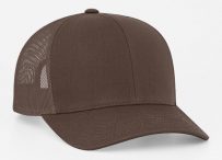 Pro-Model shape Cotton/poly-twill front panels Trucker mesh back