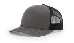 Cotton twill front panels and visor with mesh back panels