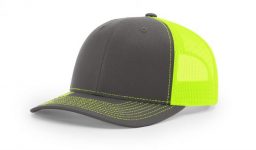 Cotton twill front panels and visor with mesh back panels