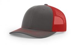 Cotton twill front panels and visor with mesh back panels