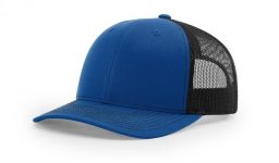 Cotton twill front panels and visor with mesh back panels