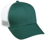 6 Panel Structured Mesh Back Cotton Twill