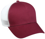 6 Panel Structured Mesh Back Cotton Twill