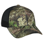 Mossy Oak® Break Up Country®/Black Woven Loop Label in Back Arch 100% Polyester