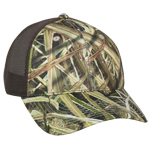 Mossy Oak®/Shadow Grass® Brushed Cotton/Polyester Twill Front/Nylon Mesh Back