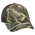 Realtree Max 5®/Brown Woven Loop Label in Back Arch 100% Polyester