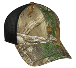 Realtree Xtra®/Black Woven Loop Label in Back Arch 100% Polyester